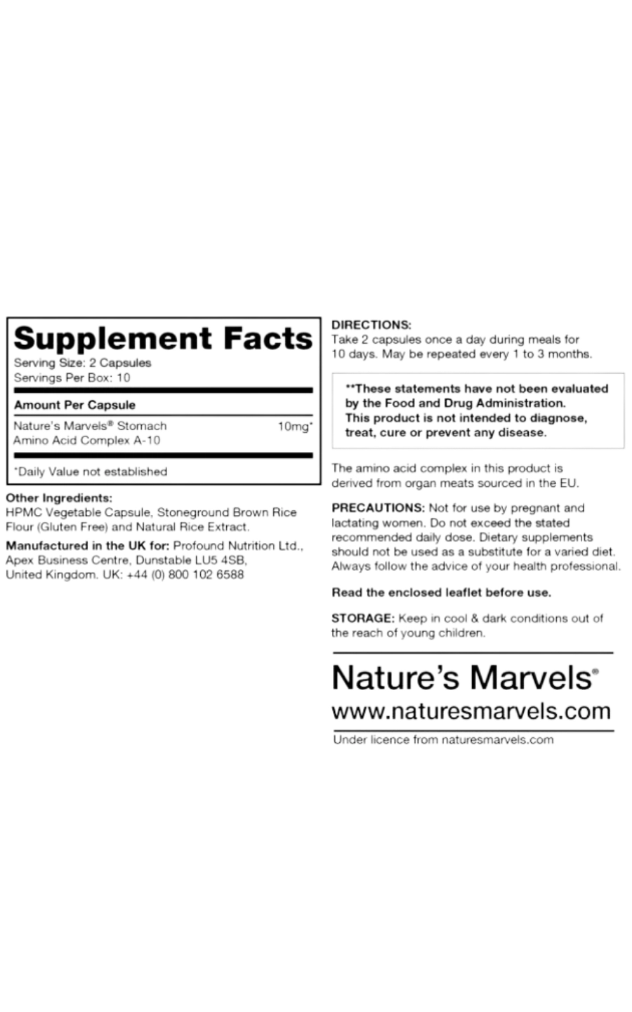 Stomach Bioregulator Stomach Bioregulator